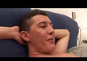 Tanned bitch getting drilled sideways in a hot vid