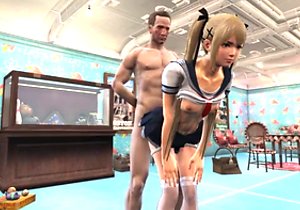 Surprisingly Christmassy 3D MILF porno movie in HD